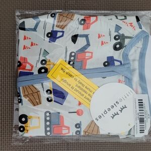 Little Sleepies Construction Shorty Zippy 18-24 Months